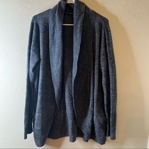 Barefoot Dreams Cardigan L/XL Blue